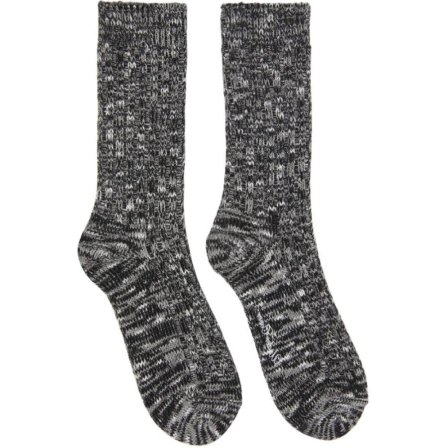 史上最も激安 メンズ ソックス アンダーカバー Undercover インナー 下着 Mix Black Socks Mixed Wool Black インナー 下着 ソックス メンズ Undercover アンダーカバー 靴下 Oyostate Gov Ng