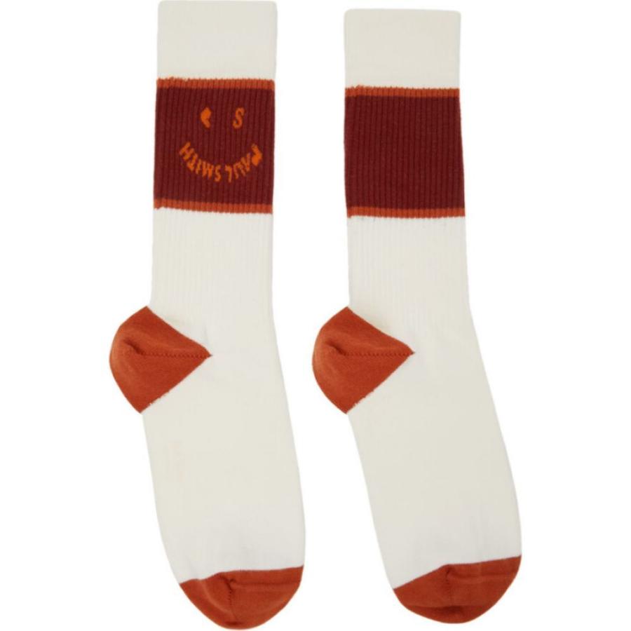 人気絶頂 ソックス メンズ Smith Paul By Ps ポールスミス メンズ ソックス ポールスミス Smith Paul By Ps インナー 下着 White Socks Happy Red White Four Pack 靴下 Www Incasumac Com