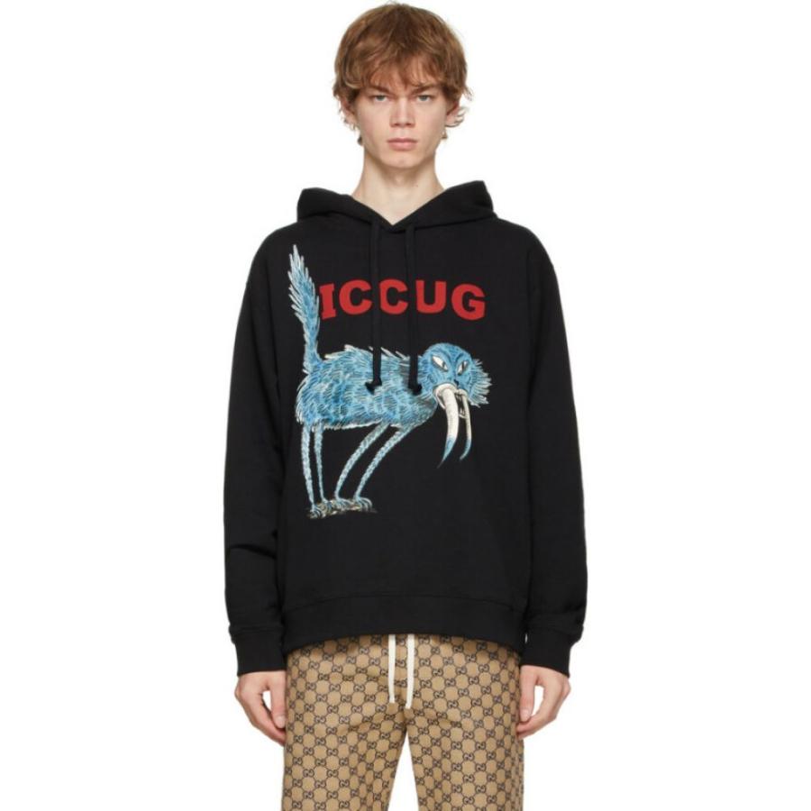 New限定品 Hartas Freya Black トップス パーカー メンズ Gucci グッチ トップス メンズ パーカー グッチ Gucci Edition Black Multicolor Hoodie Iccug トップス Pharmacon Uz