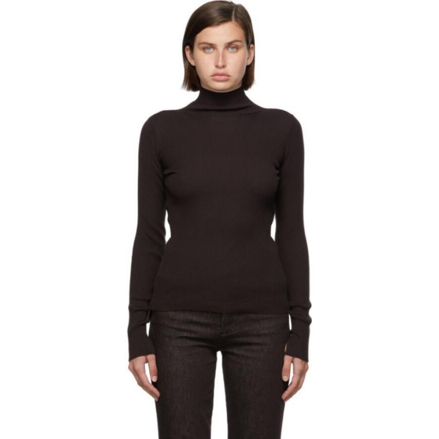 販売卸し売り オーラリー Auralee レディース ニット セーター タートルネック トップス Brown Giza Rib Knit Turtleneck Dark Brown Hc f フェルマート エフ Fermart Ef 通販 Yahoo ショッピング オンライン廉価 Encuestas Goberna Pe