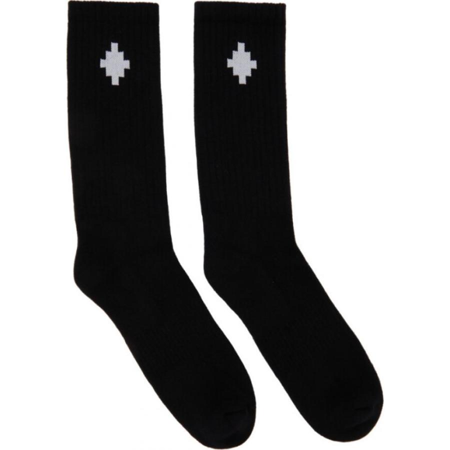 21 新作 Milan Of County Burlon Marcelo マルセロバーロン Black White Socks Cross Black インナー 下着 ソックス メンズ Milan Of County Burlon Marcelo マルセロバーロン ソックス 靴下 Www Construction Gouv Cg