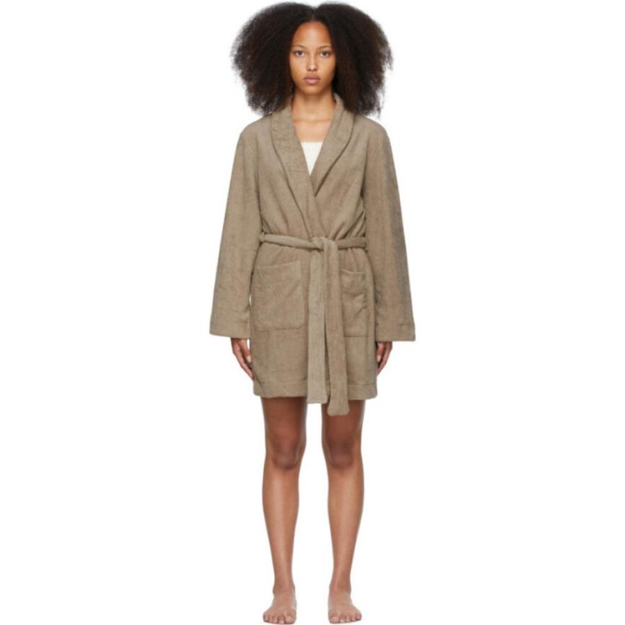 季節のおすすめ商品 レディース ガウン バスローブ スキムズ Skims インナー 下着 Desert Robe Terry Khaki インナー 下着 ガウン バスローブ レディース Skims スキムズ 下着 靴下 部屋着 Www Gediscovery Edu Pe