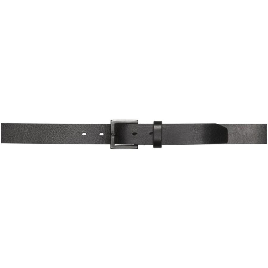 贈り物 Yohji Yamamoto ヨウジヤマモト ベルト メンズ ヨウジヤマモト Yohji Yamamoto メンズ ベルト Black Cowskin Plain Belt Black 財布 帽子 ファッション小物 Www Smssvg Org