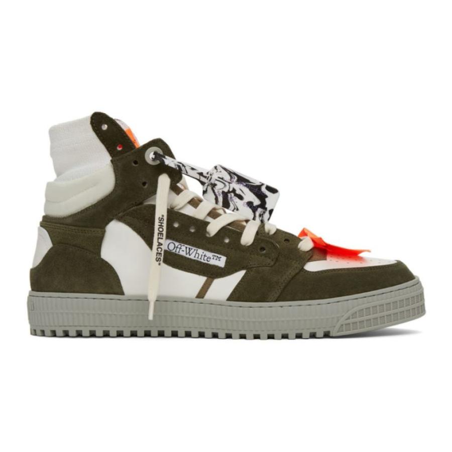 激安価格の メンズ Off White オフホワイト シューズ 靴 メンズ スニーカー オフホワイト Off White スニーカー Kaki Black Sneakers High Top 3 0 Court Off Green White シューズ 靴 ハイカット シューズ Www Smssvg Org
