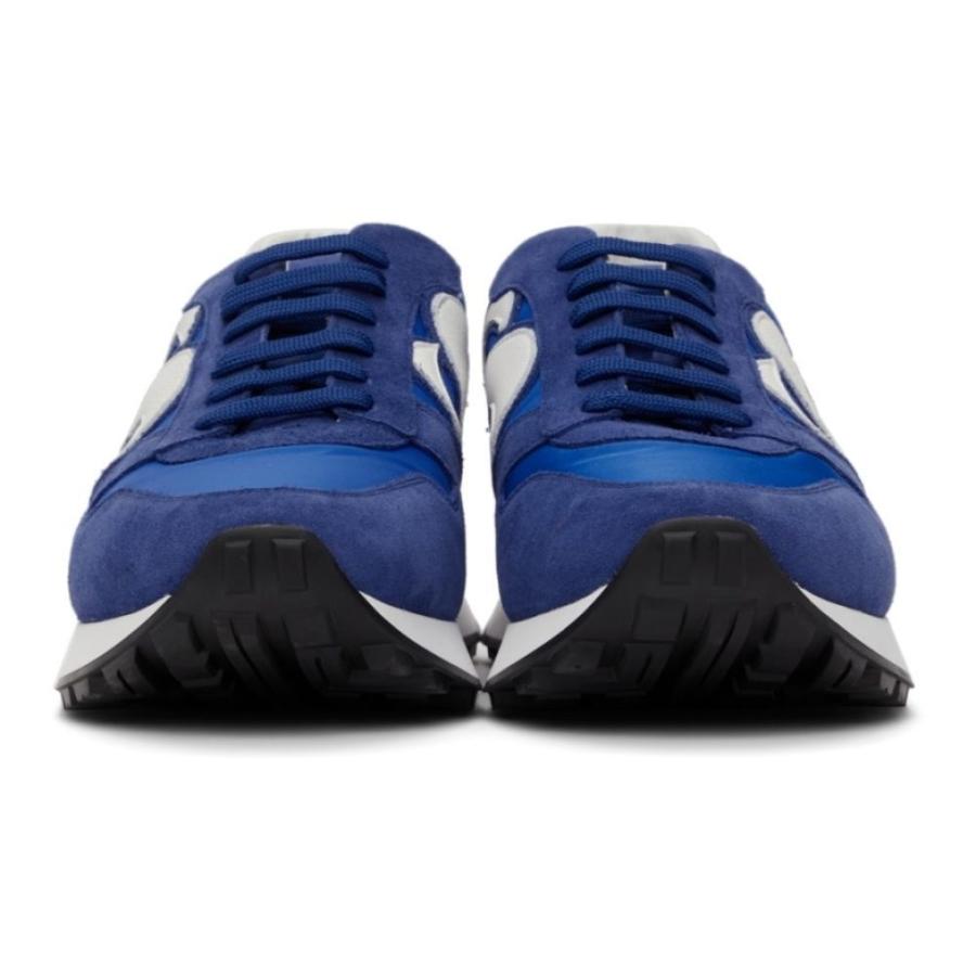 特別オファー メンズ スニーカー ポールスチュアート Stuart Paul ポールスチュアート Blue Cobalt Sneakers Retro Logo S Dash シューズ 靴 スニーカー メンズ Stuart Paul シューズ Mesozoo Com