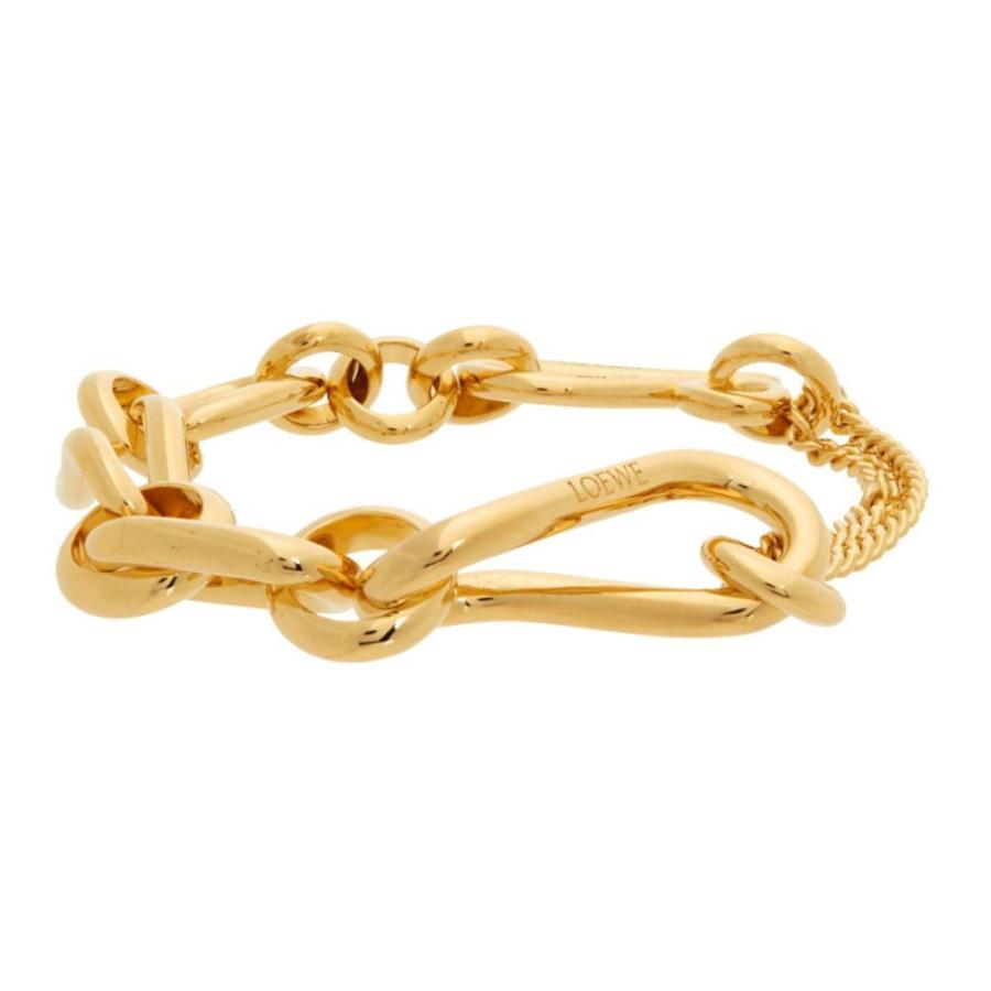 本格派ま！ ロエベ Loewe レディース ブレスレット ジュエリー・アクセサリー Gold Chainlink Bracelet Gold ブレスレット