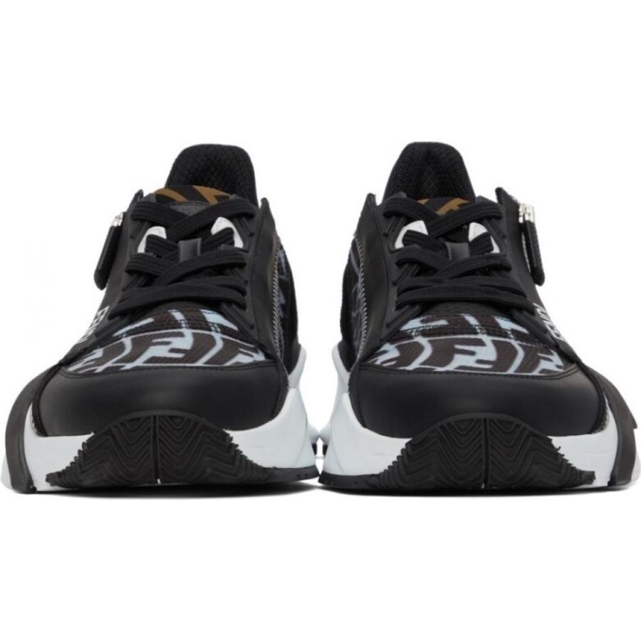 最先端 ローカット スニーカー メンズ Fendi フェンディ シューズ 靴 メンズ スニーカー フェンディ Fendi シューズ 靴 Black Sneakers Low Top Flow Vertigo Ff Black シューズ Albinofoundation Org