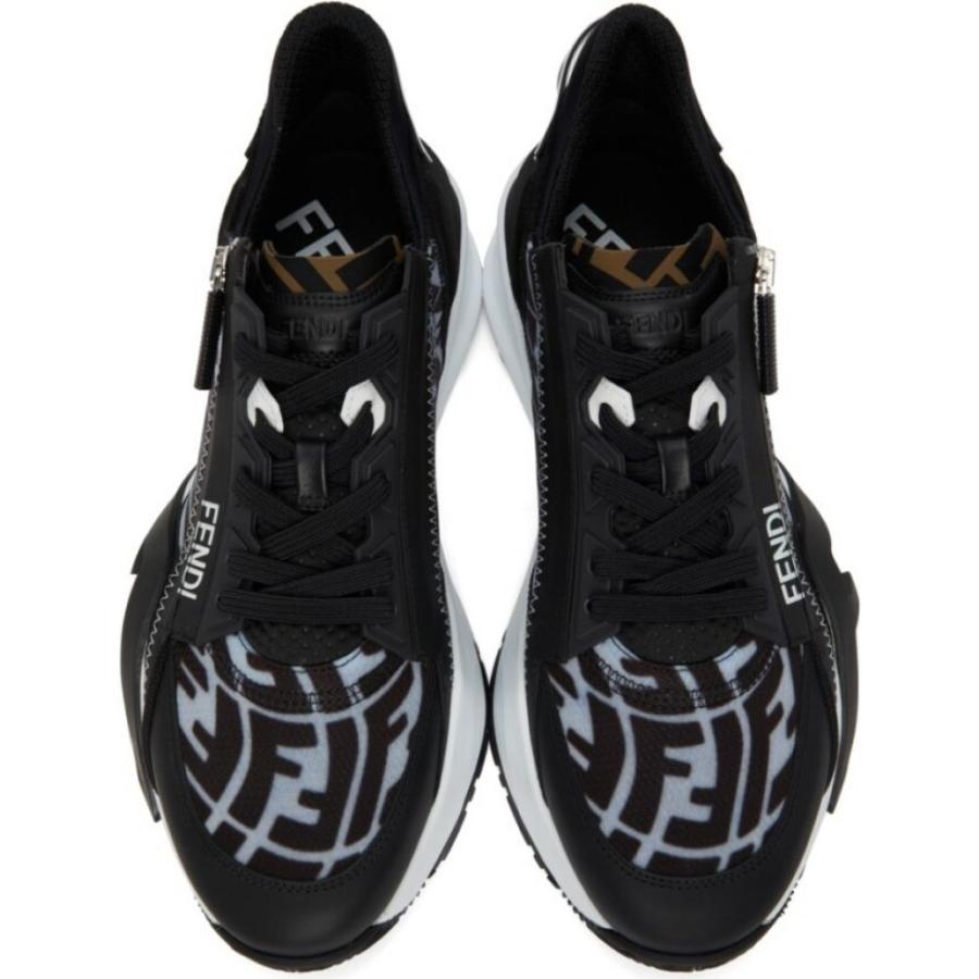 最先端 ローカット スニーカー メンズ Fendi フェンディ シューズ 靴 メンズ スニーカー フェンディ Fendi シューズ 靴 Black Sneakers Low Top Flow Vertigo Ff Black シューズ Albinofoundation Org