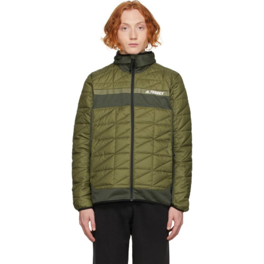 専門店では Originals Adidas アディダス Olive Jacket Hybrid Terrex Insulated Green アウター ジャケット メンズ Originals Adidas アディダス アウター メンズ ジャケット ジャケット
