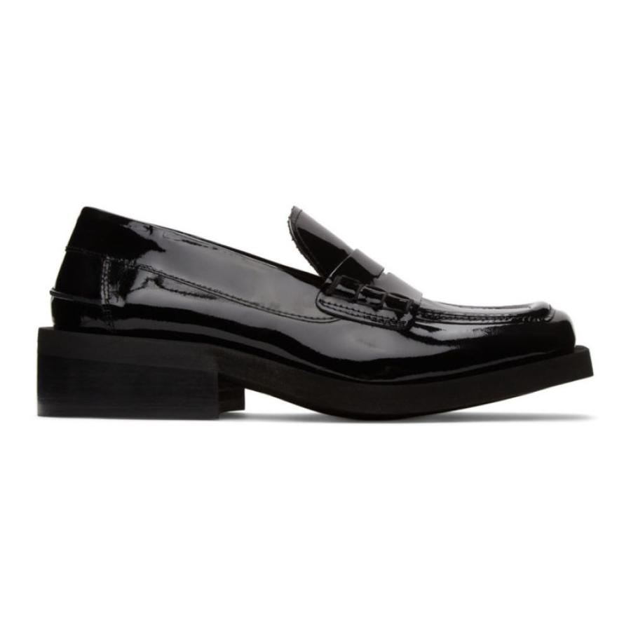 人気の定番 ガニー Ganni レディース ローファー オックスフォード シューズ 靴 Black Naplack Loafers Black 保護 Sdhradvanice Eu