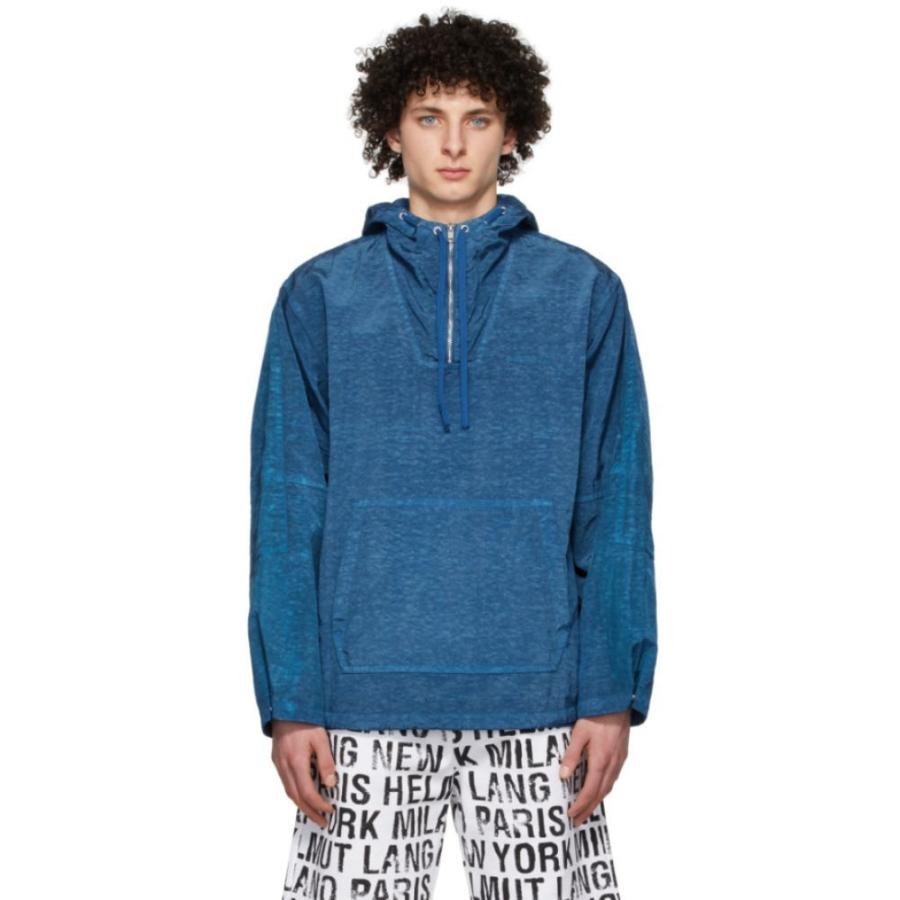 ヘルムート ラング Helmut Lang メンズ ジャケット アノラック アウター Blue Canvas Anorak Jacket Cerulean Hc m18 フェルマート エフ Fermart Ef 通販 Yahoo ショッピング
