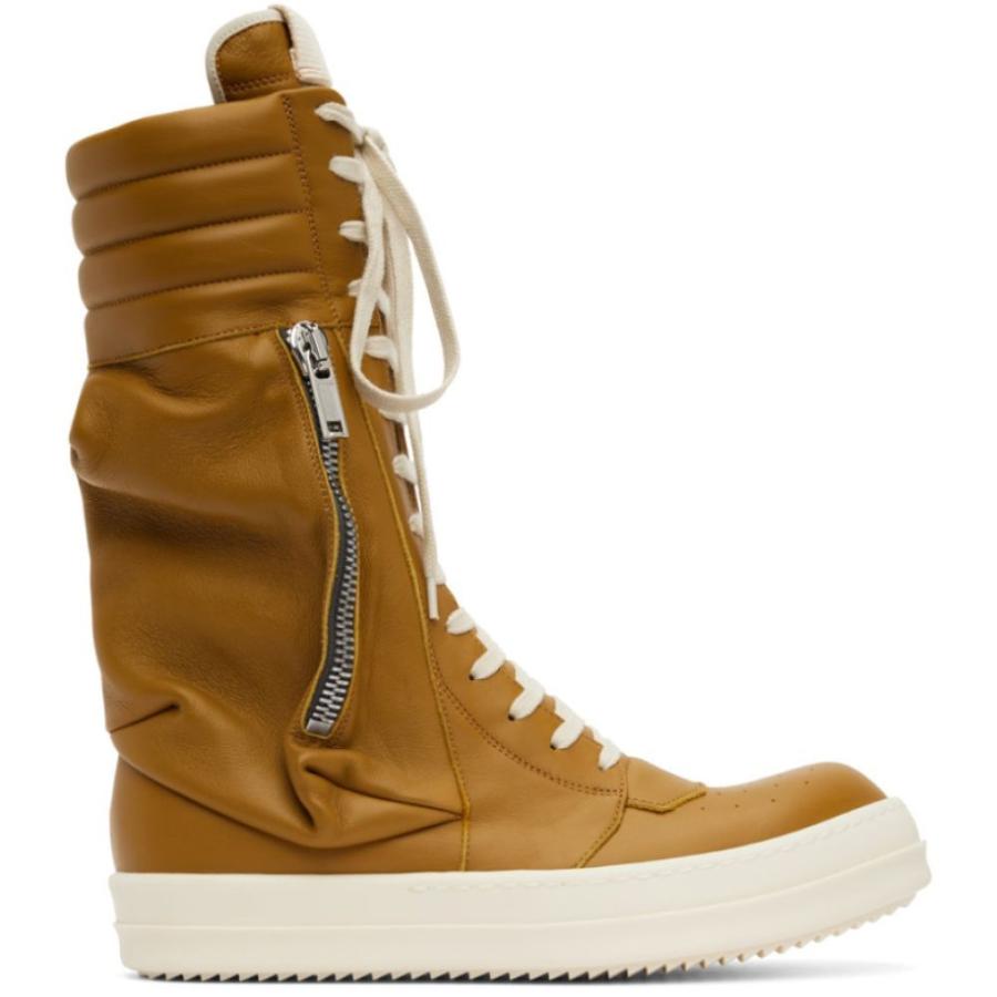 リック オウエンス Rick Owens メンズ スニーカー シューズ 靴 Khaki Cargobasket Sneakers Sulphate Milk Hc m フェルマート エフ Fermart Ef 通販 Yahoo ショッピング
