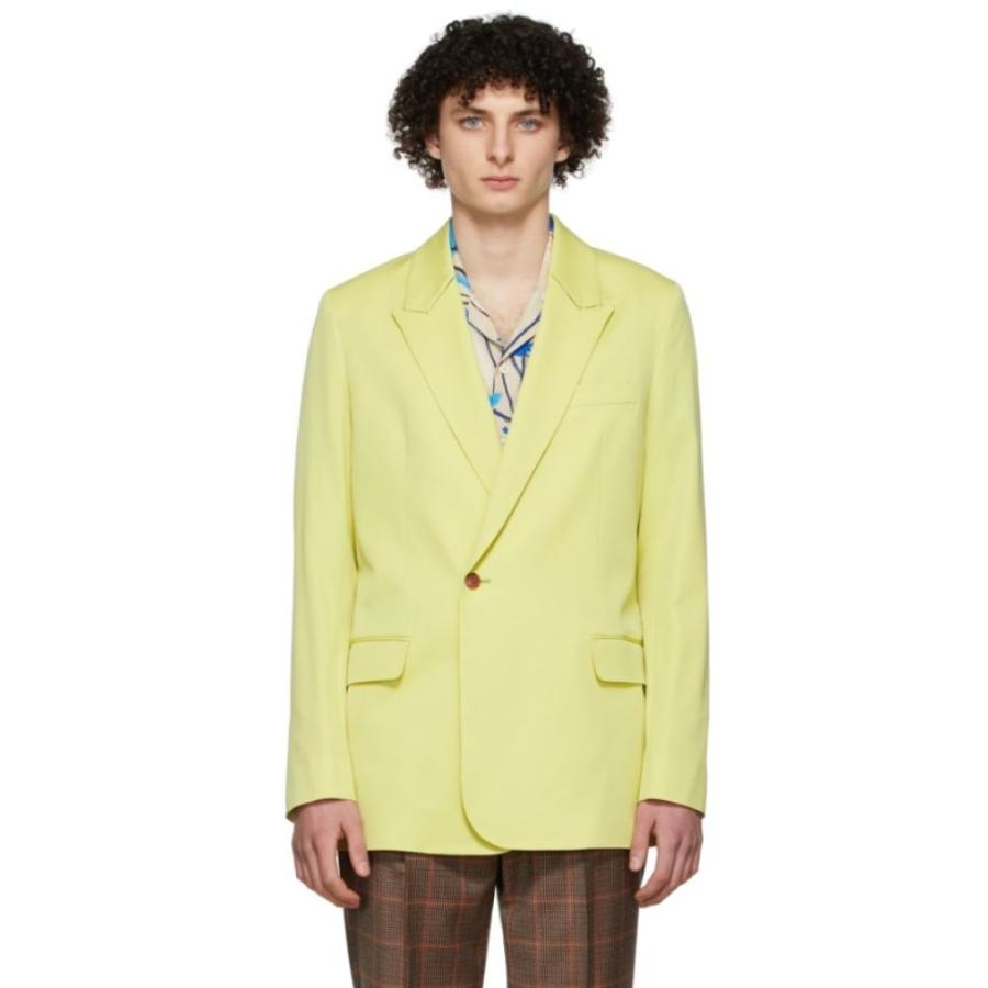 ポールスミス Paul Smith メンズ スーツ ジャケット アウター Yellow One Button Wool Blazer Yellows Hc m フェルマート エフ Fermart Ef 通販 Yahoo ショッピング
