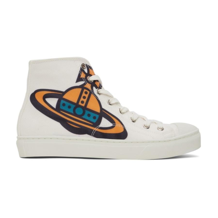 ヴィヴィアン ウエストウッド Vivienne Westwood メンズ スニーカー ハイカット シューズ 靴 White Plimsoll High Top Sneakers White Hc m フェルマート エフ Fermart Ef 通販 Yahoo ショッピング