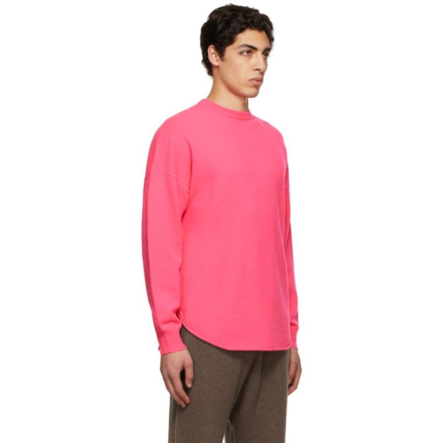 古典 Pink トップス スウェット トレーナー メンズ Cashmere Extreme カシミア エクストリーム N53 Pink Fluo Sweatshirt Hop Crew トレーナー サイズ Onesize Pathwaysfl Org