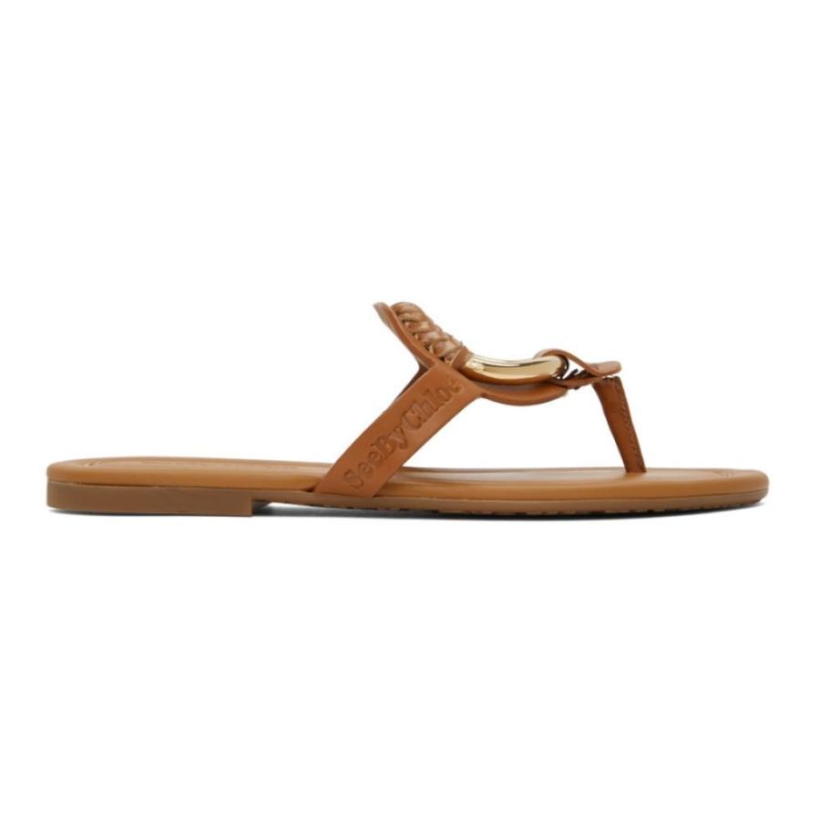 クロエ See By Chloe レディース ビーチサンダル シューズ 靴 クロエ Brown Brown Hana Sandals Rust Copper