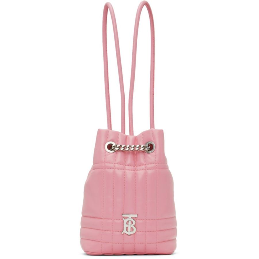 ファッションの バーバリー Burberry レディース バックパック・リュック バッグ Pink Mini Quilted Lola Backpack Primrose pink リュックサック、デイパック