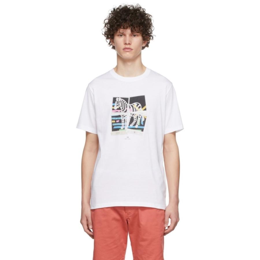 ポールスミス Ps By Paul Smith メンズ Tシャツ トップス White Zebra T Shirt Whites Hc m フェルマート エフ Fermart Ef 通販 Yahoo ショッピング