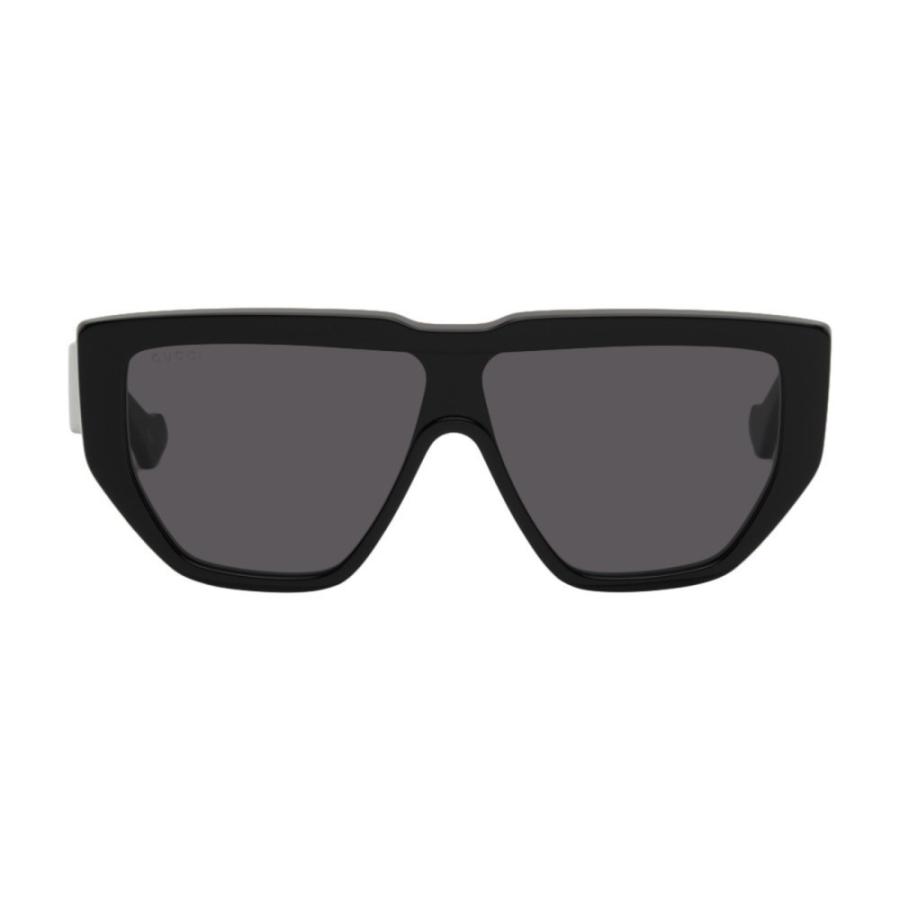 低価格 メンズ Gucci グッチ ファッション小物 メンズ メガネ サングラス グッチ Gucci メガネ サングラス Black Sunglasses Rectangular Black 財布 帽子 ファッション小物 Smssvg Org