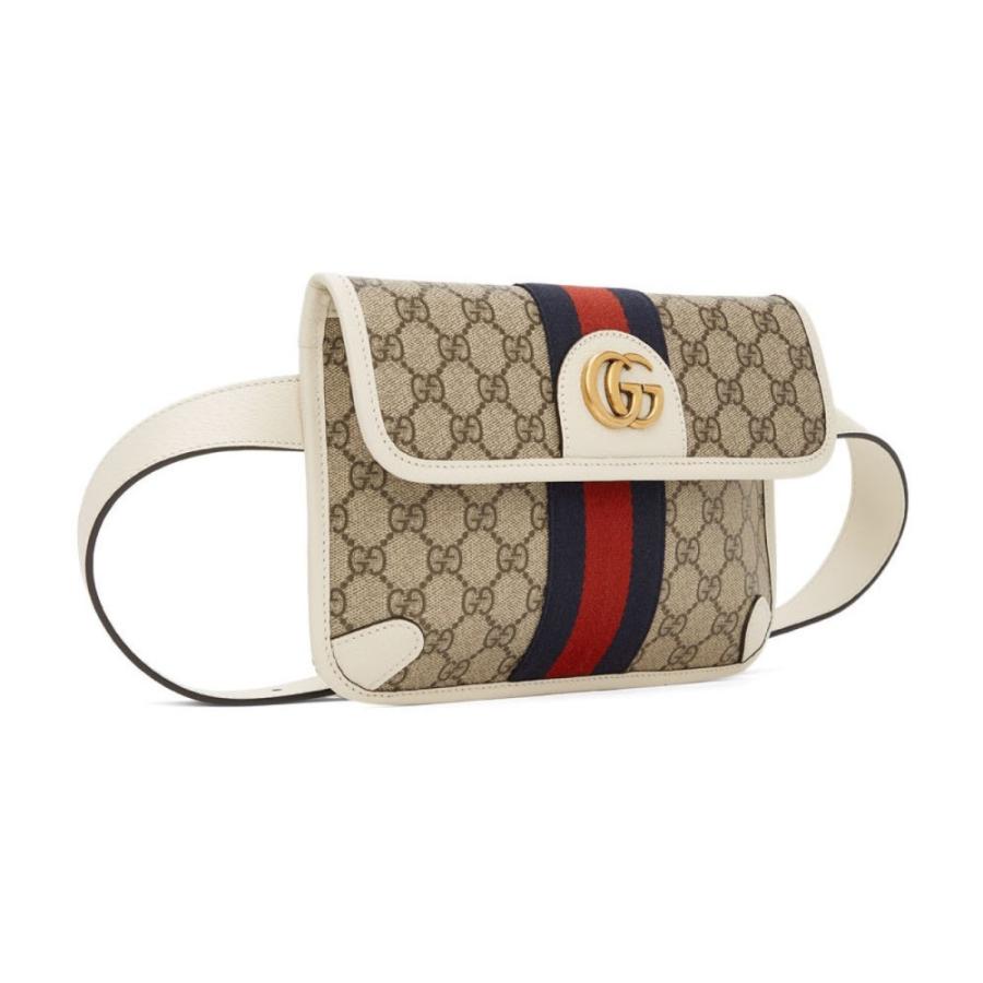 グッチ Gucci メンズ ポーチ Off White Ophidia Belt Pouch Beige Ebony White Brown Pundakeinkerem Co Il