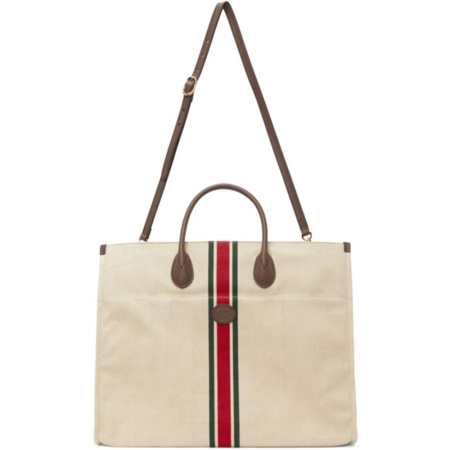 グッチ Gucci メンズ トートバッグ バッグ Beige Large Large Gucci Interlocking Foldable Interlocking Beige G Linen