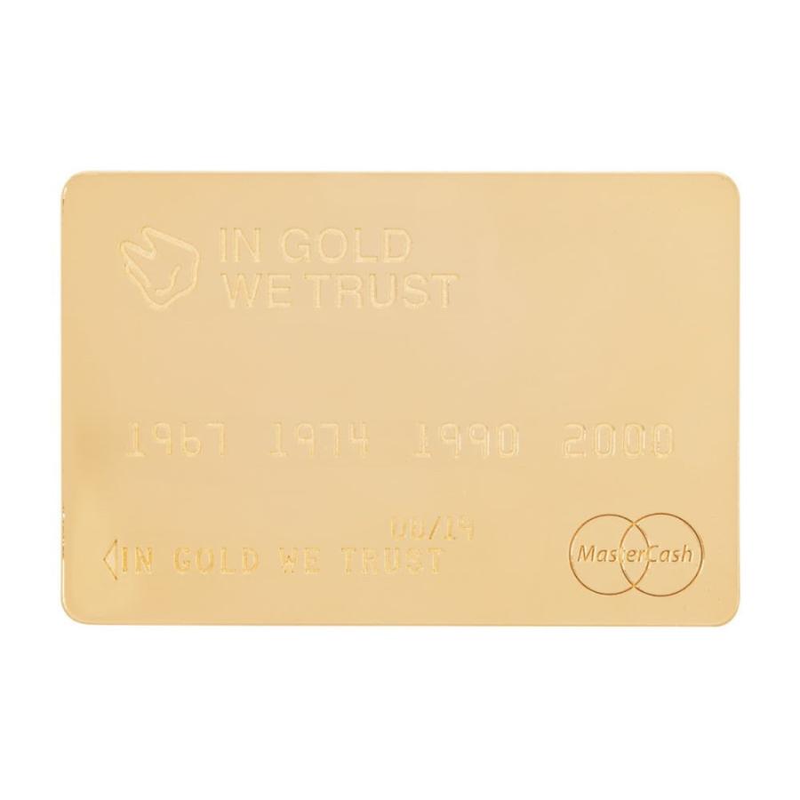 [定休日以外毎日出荷中] GOLD IN インゴールドウィートラスト WE Gold Pin Card Credit Gold ラペルピン メンズ PARIS TRUST その他財布、帽子、ファッション小物
