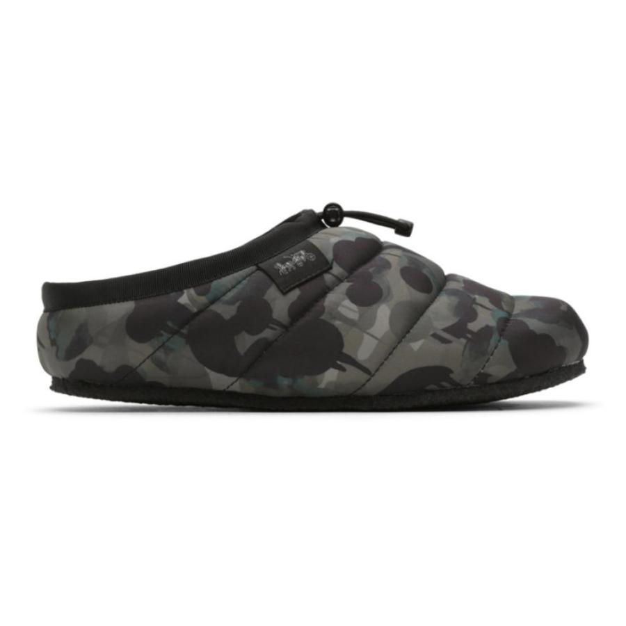 コーチ Wildbeast Coach 1941 メンズ スリッパ シューズ 靴 Black Khaki Black スリッパ Camo Print Slippers