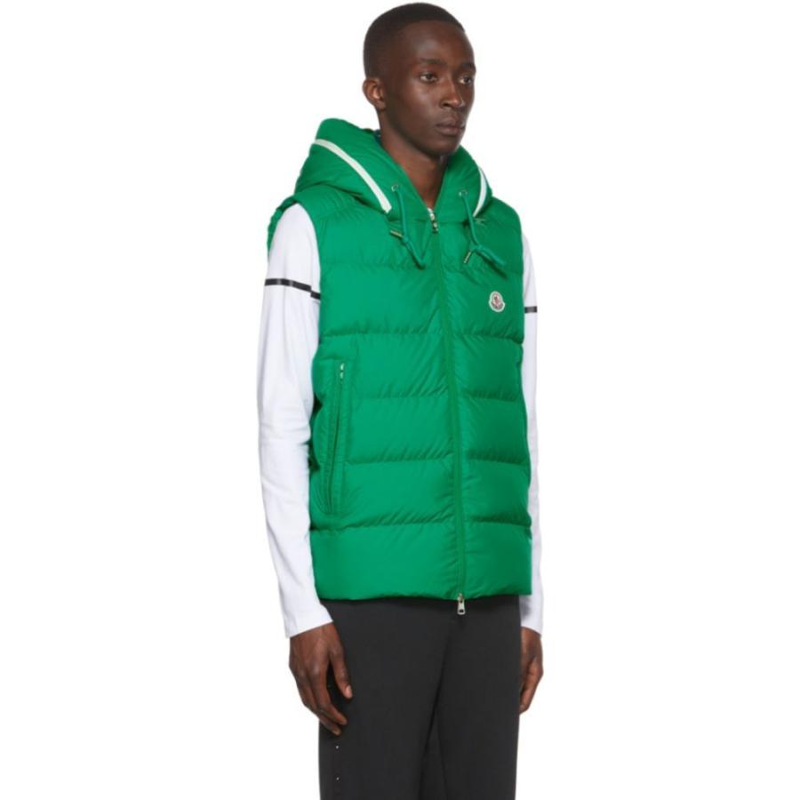 green moncler vest
