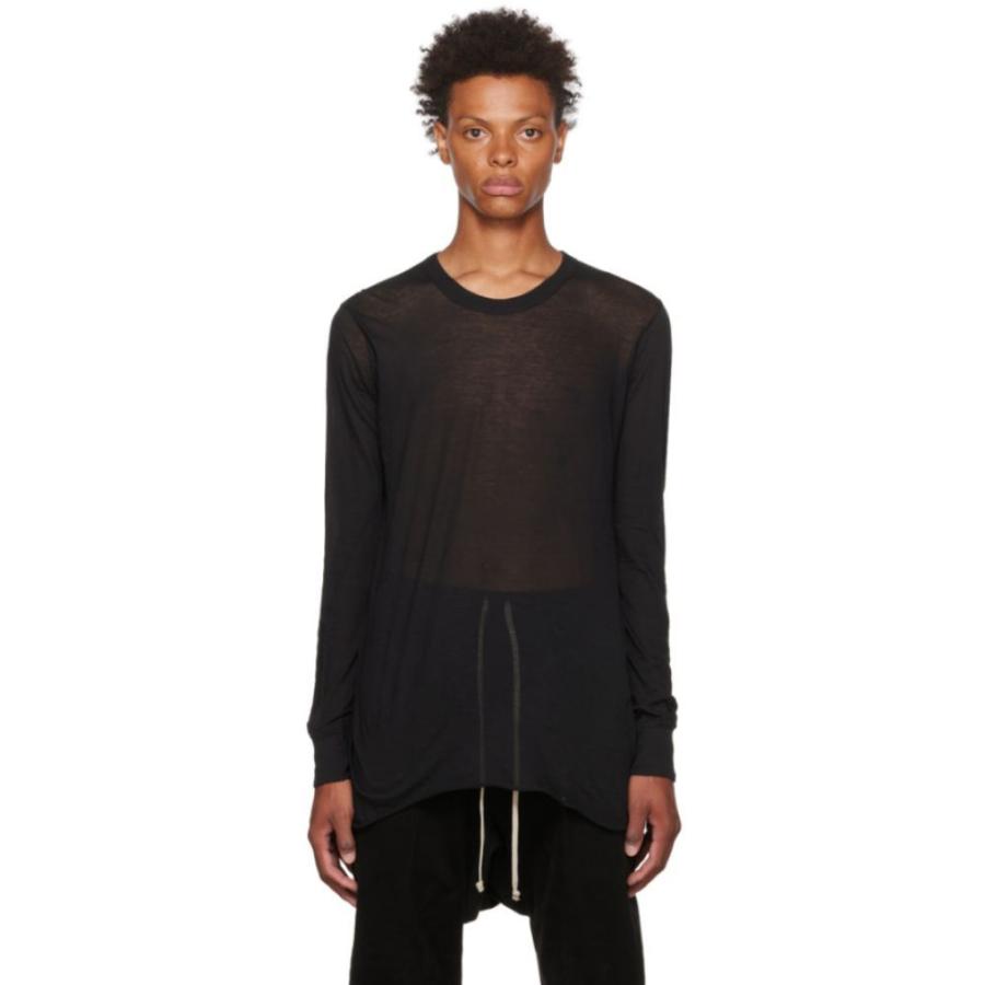 リック オウエンス Rick Owens メンズ 長袖tシャツ トップス Black Basic Long Sleeve T Shirt Black Hc m フェルマート エフ Fermart Ef 通販 Yahoo ショッピング