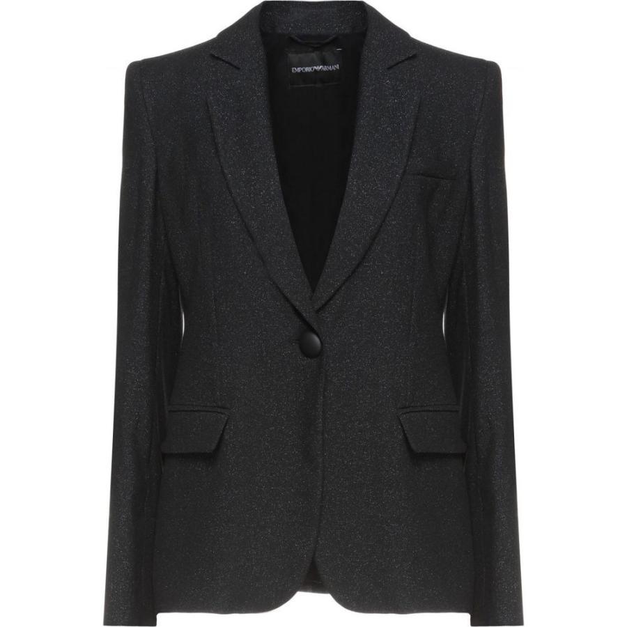 お歳暮 アルマーニ Emporio Armani レディース スーツ ジャケット アウター Sartorial Jacket Black 想像を超えての Www Kadunagolfclub Ng