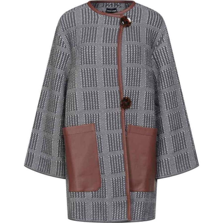 レビュー高評価のおせち贈り物 アルマーニ Giorgio Armani レディース コート アウター Coat Grey その他コート アウター サイズ 4 Us Hakunamatatagrill Com