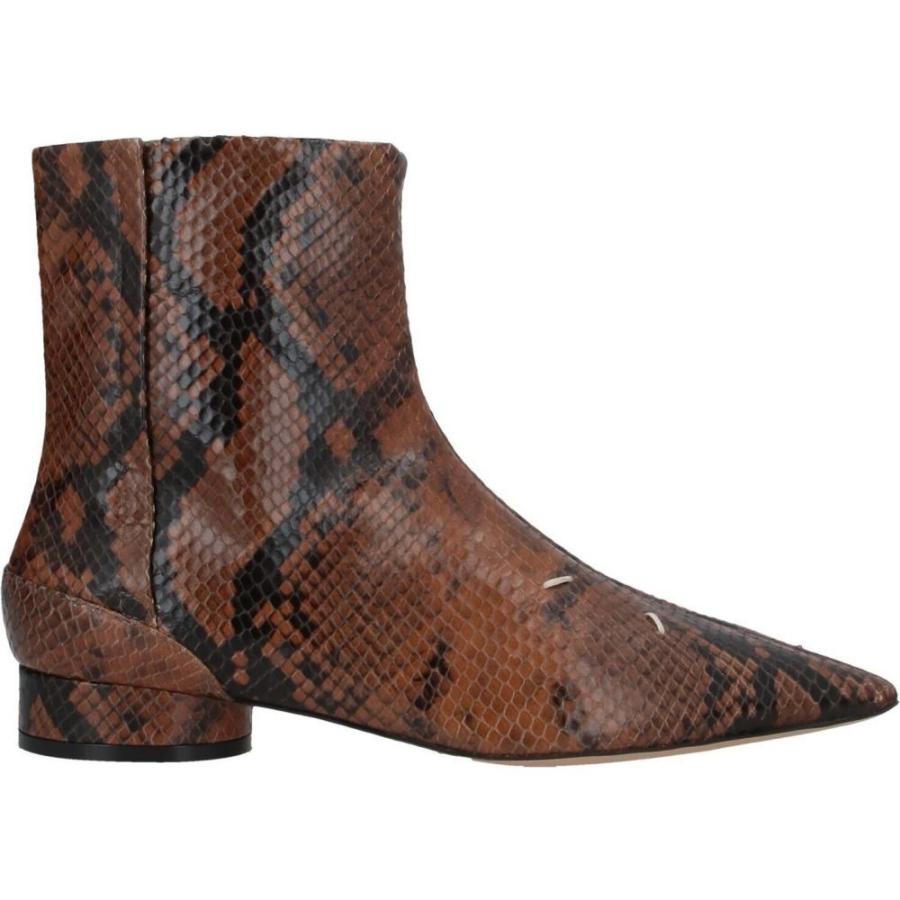 メゾン マルジェラ Maison Margiela レディース ブーツ ショートブーツ シューズ 靴 Ankle Boot Brown 7bzf7ixldu レディースファッション Windowrevival Co Nz