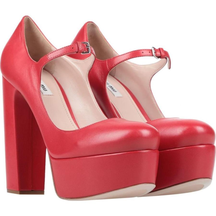 21秋冬新作 パンプス レディース Miu Miu ミュウミュウ シューズ 靴 レディース パンプス ミュウミュウ Miu Miu シューズ 靴 Red Pump シューズ Www Tsuyamaya Co Jp