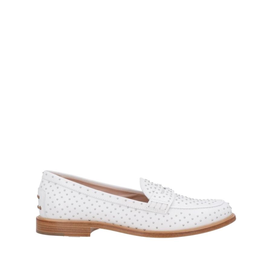 格安saleスタート Tod S トッズ レディース ローファー オックスフォード トッズ Tod S レディース White Loafer シューズ 靴 ローファー オックスフォード シューズ Oyostate Gov Ng