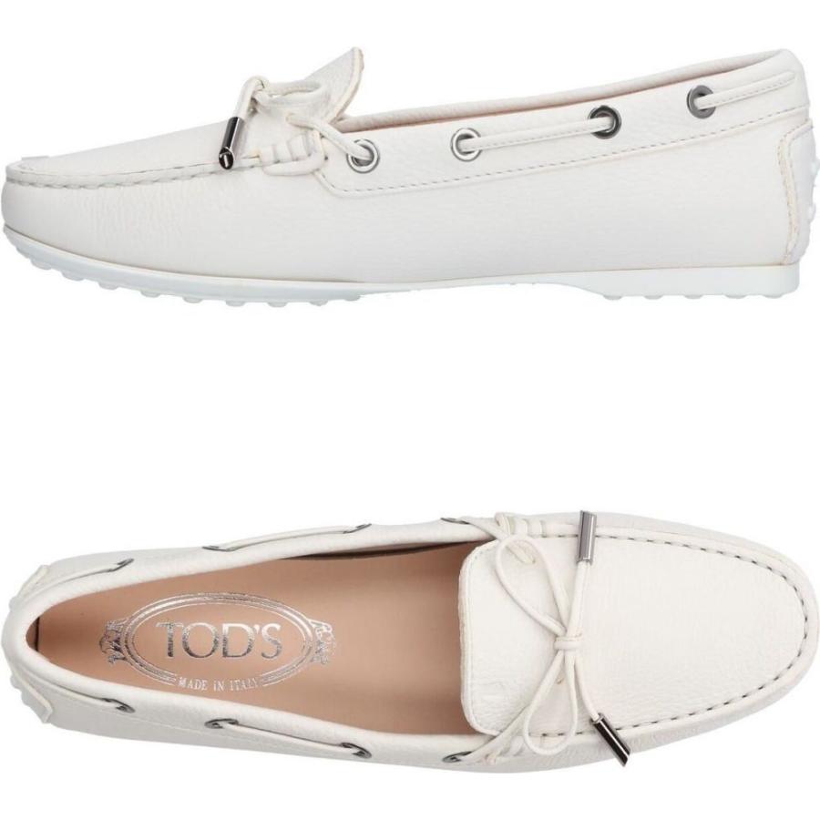 １着でも送料無料 レディース Tod S トッズ レディース ローファー オックスフォード トッズ Tod S ローファー オックスフォード White Loafer シューズ 靴 シューズ Nontheistfriends Org
