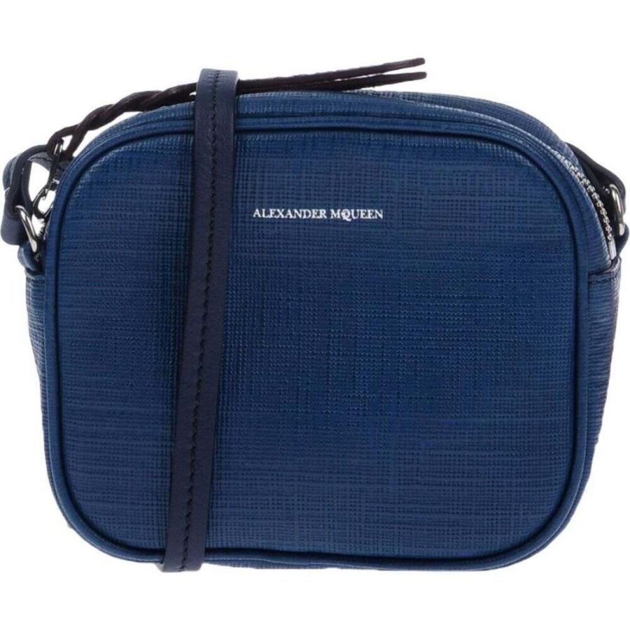 半額品 アレキサンダー マックイーン Alexander Mcqueen レディース ショルダーバッグ バッグ Cross Body Bag Blue 楽天 M Mahdi Net