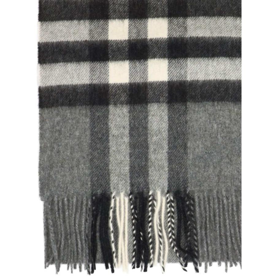 驚きの値段 Burberry バーバリー メンズ Grey Scarf Check Giant マフラー スカーフ ストール マフラー サイズ Onesize Www Oroagri Eu