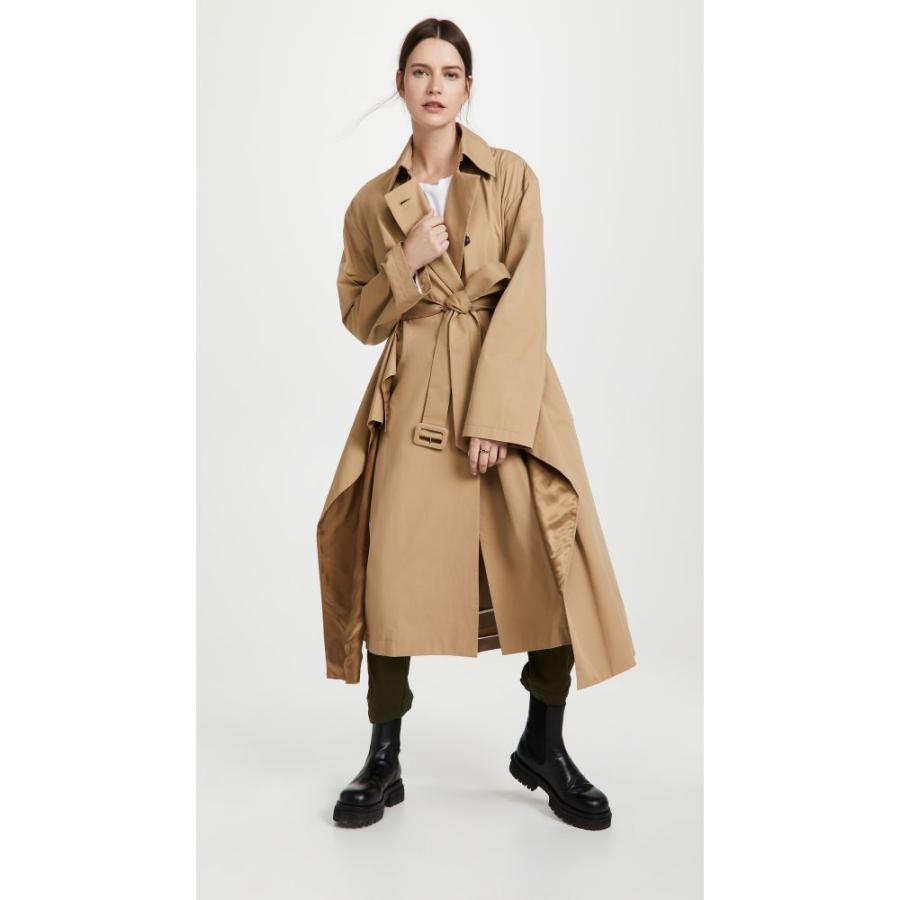 楽天ランキング1位 トレンチコート モード アウェイク Mode A W A K E レディース Beige Coat Trench Multilayered Deconstructed アウター トレンチコート レディース Mode A W A K E モード アウェイク コート アウター Affaires Sociales Gouv Cg