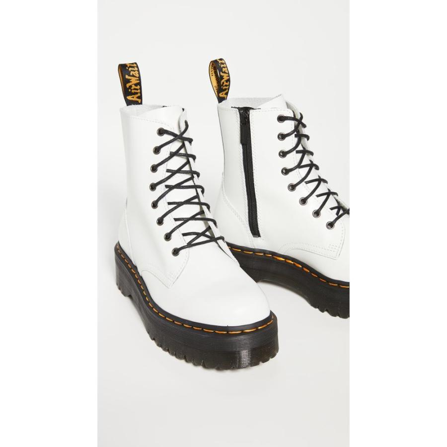 安い特注品 ドクターマーチン Dr Martens メンズ ブーツ シューズ 靴 Jadon 8 Eye Boots White Polished Smooth 正規品取扱店 Omassci Com