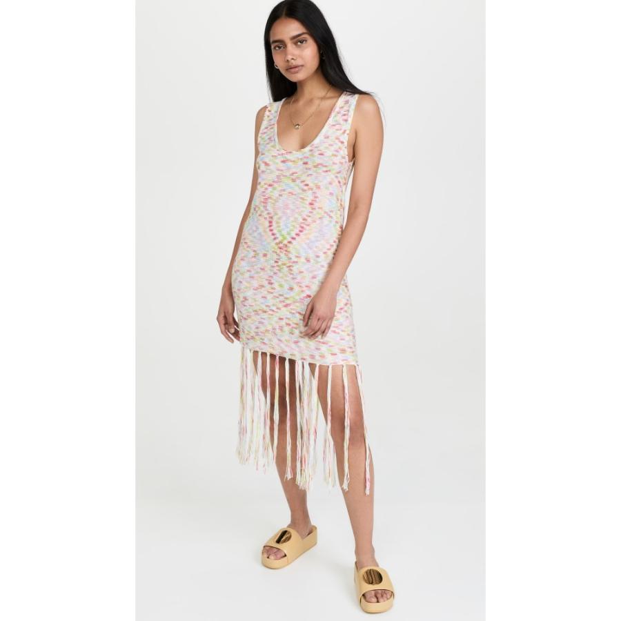 525 Rydell 525 レディース ワンピース 525 ワンピース ドレス Fringe ワンピース チュニック Dress Rydell Multi Red フェルマー