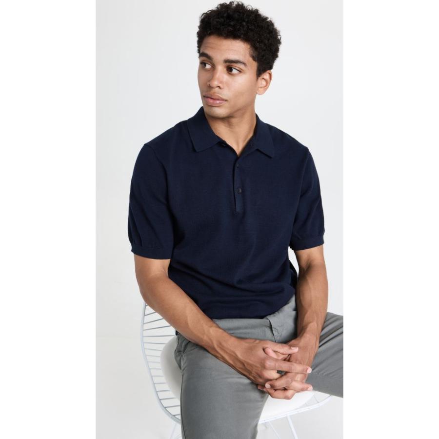 売れ筋ランキングも ラグ ボーン Rag Bone メンズ ポロシャツ トップス Louis Polo Navy ポロシャツ サイズ L Www Familibase Ie