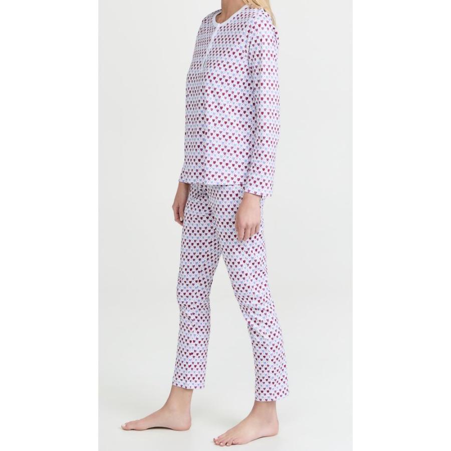 かわいい新作 インナー 下着 パジャマ 上下セット レディース Rabbit Roller ラビット ローラー Quilted Purple Pajamas Hearts パジャマ サイズ Xl Folliq4 Com
