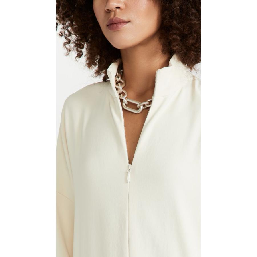 最高の品質の オールインワン レディース Tibi ティビ ジャンプスーツ Butter Jumpsuit Up Zip Drape Chalky ワンピース ドレス オールインワン サイズ L Porktec Net