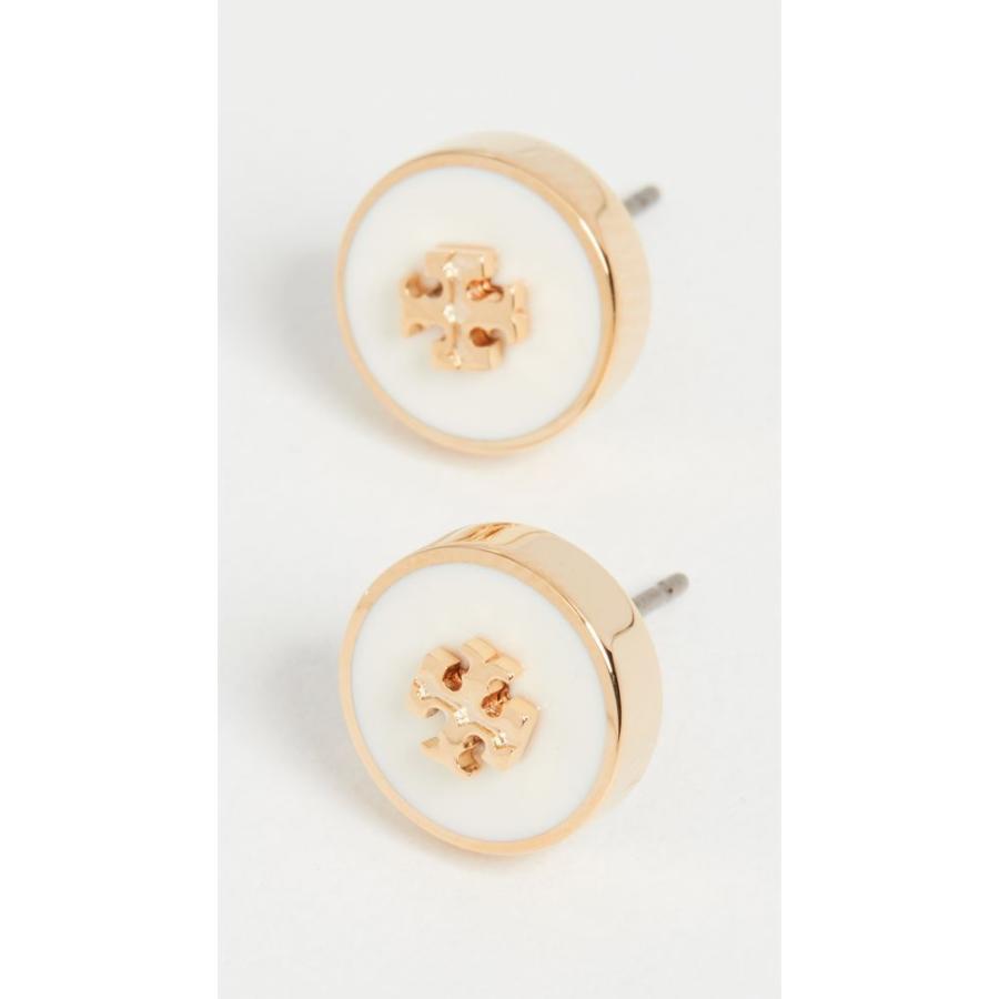 取寄品 トリー バーチ Tory Burch レディース イヤリング ピアス スタッドピアス ジュエリー アクセサリー Kira Enamel Circle Stud Earrings Tory Gold New Ivory クーポン発行 Www Skylanceronline Com