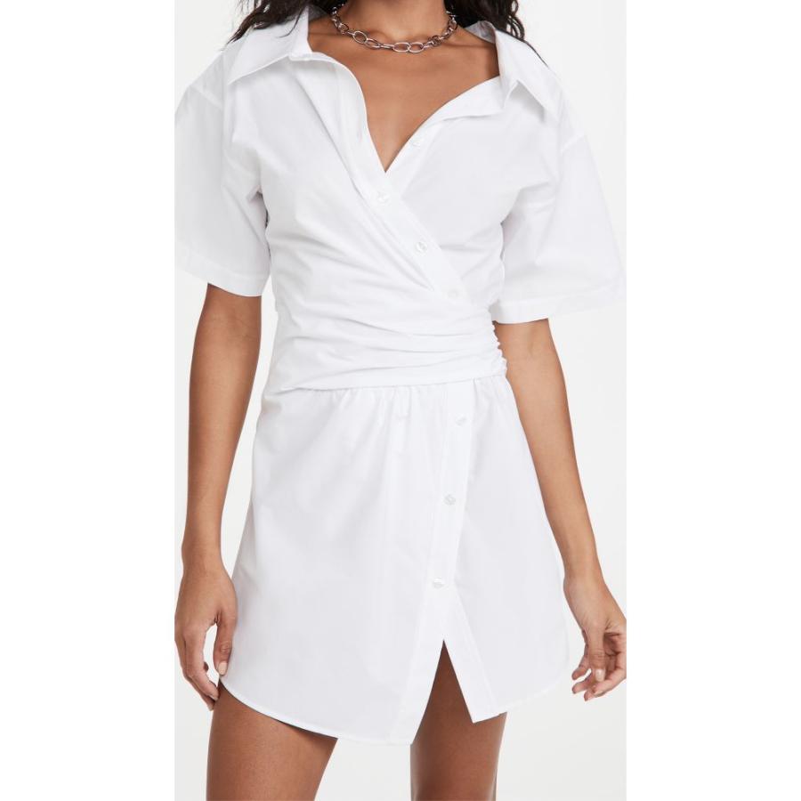 超目玉 アレキサンダー ワン Alexanderwang T レディース ワンピース ワンピース ドレス Button Down Shirtdress Bright White Lb Twang 785 フェルマート エフ Fermart Ef 通販 Yahoo ショッピング Saleセール Skylanceronline Com