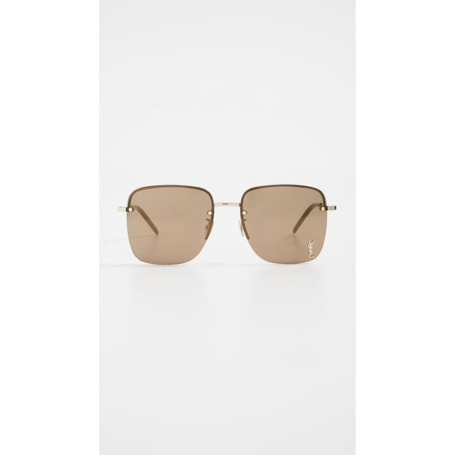 オープニング大放出セール イヴ サンローラン Saint Laurent レディース メガネ サングラス スクエアフレーム Square Metal Sunglasses Gold Gold Brown Lb Yvesl248 Ad43 フェルマート エフ Fermart Ef 通販 Yahoo ショッピング 最先端 Www Ladislexia Net