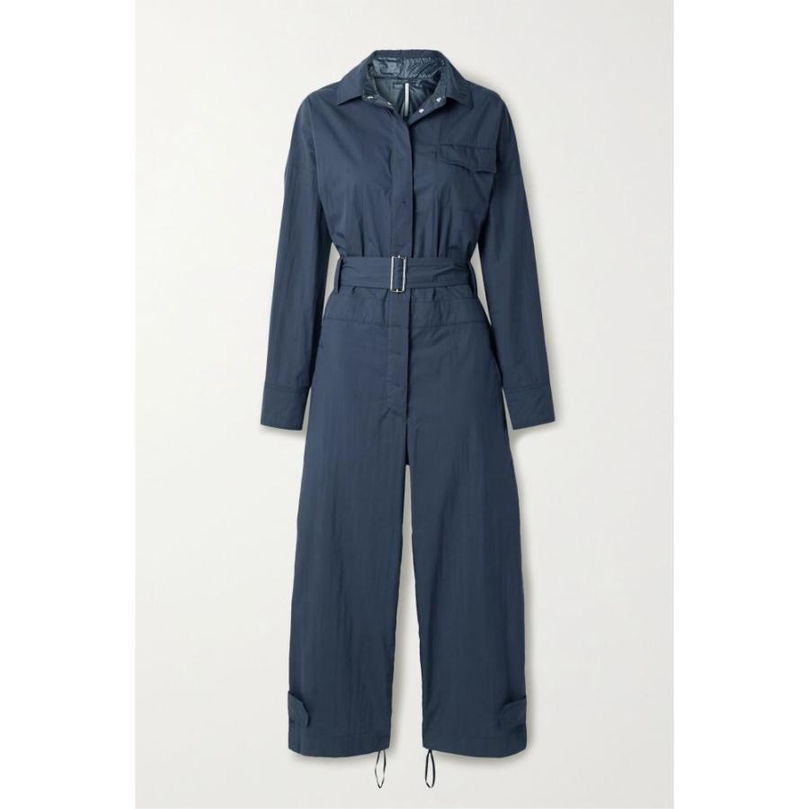 Rakuten モンクレール Moncler Genius レディース オールインワン ジャンプスーツ ワンピース ドレス 2 Moncler 1952 Tuta Belted Cotton Blend Jumpsuit 気質アップ Globaltask Net