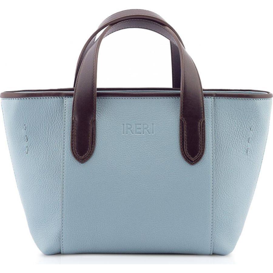 【SALE／55%OFF】 イレリ Ireri レディース トートバッグ バッグ Alisee Genuine Leather Mini Tote Bag Light Blue トートバッグ
