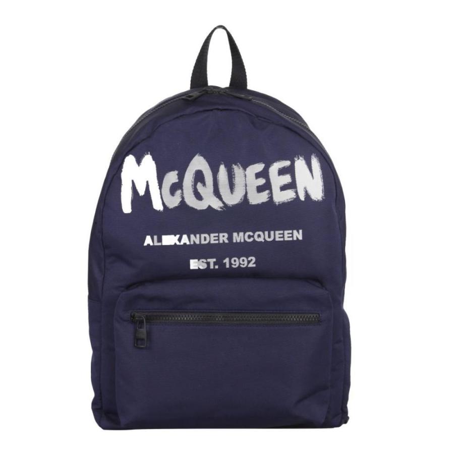 アレキサンダー マックイーン Alexander Mcqueen メンズファッション メンズ アレキサンダー バックパック リュック バッグ Metropolitan Blue バッグ エフ