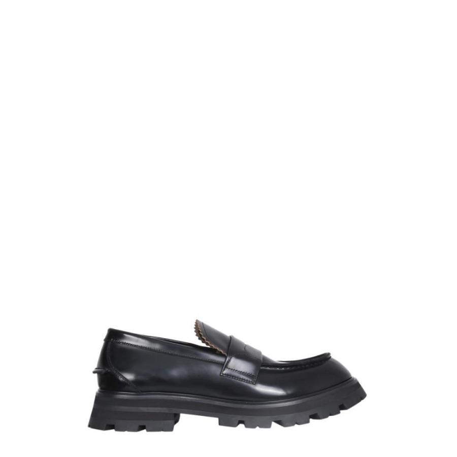 国内発送 アレキサンダー マックイーン Alexander Mcqueen メンズ ローファー シューズ 靴 Worker Loafers Black 買物代行 Idieducation Com